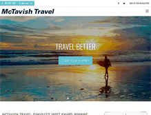 Tablet Screenshot of mctavish.com